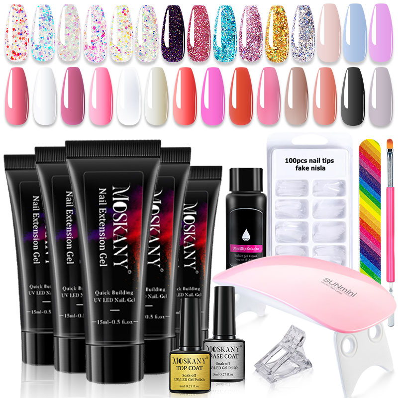 Nail Art Ombre - Set completo di gel per unghie