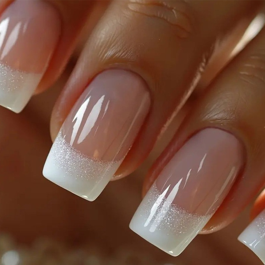 Nail Art Press On - Set da 24 pezzi di unghie
