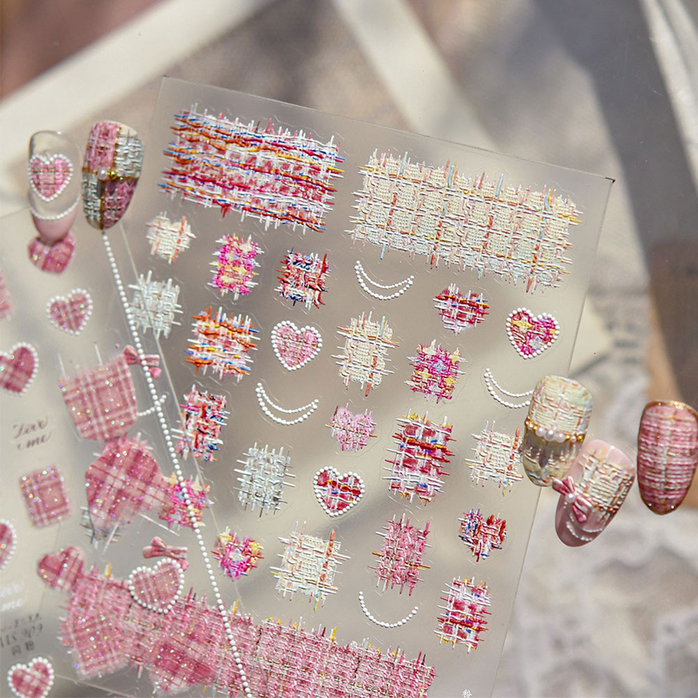 Nail Art Valentines Day - 1 pz 5D Sollievo Amore Ascoltare