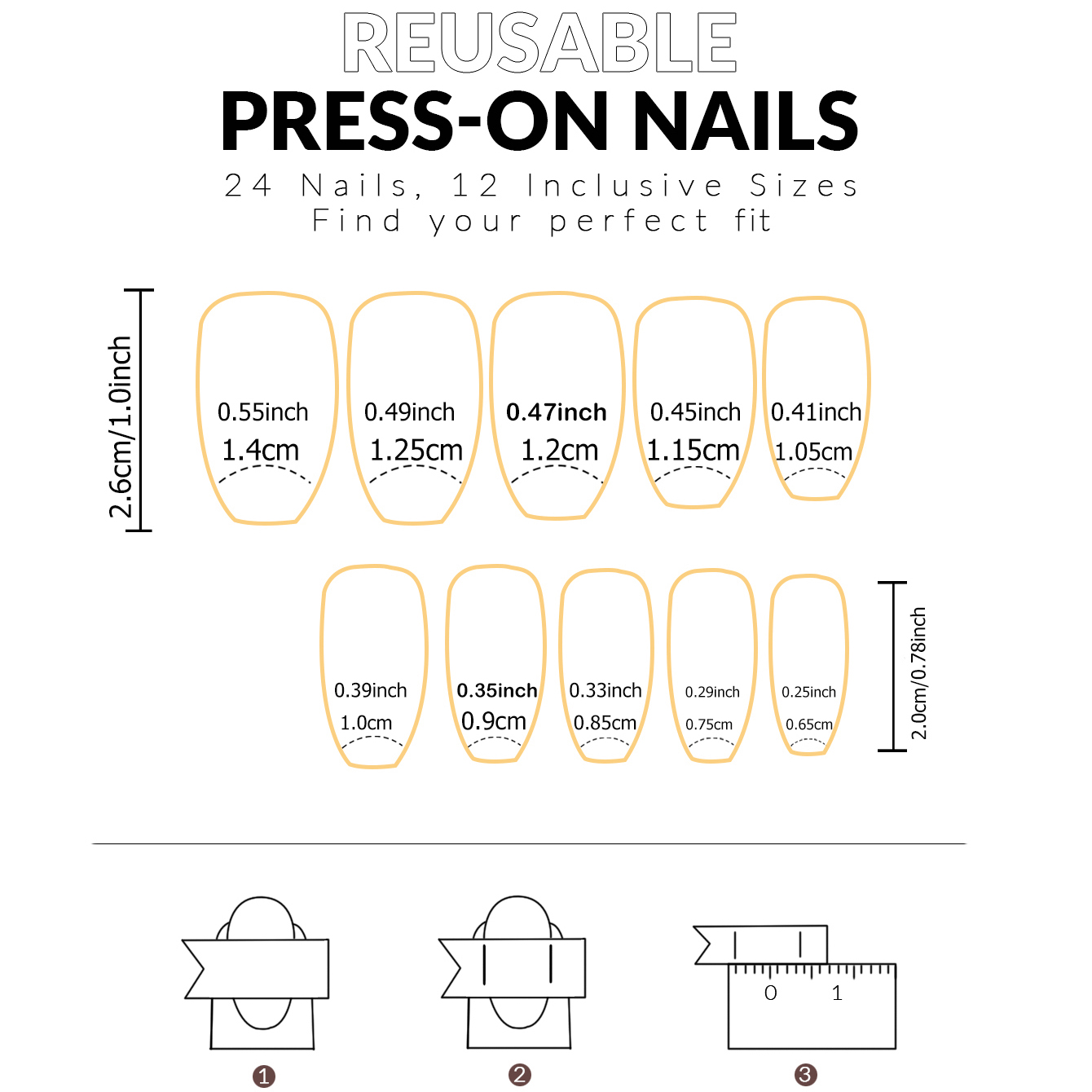 Un set di 24 adesivi per unghi - Nail Art Pink recensione e prezzo