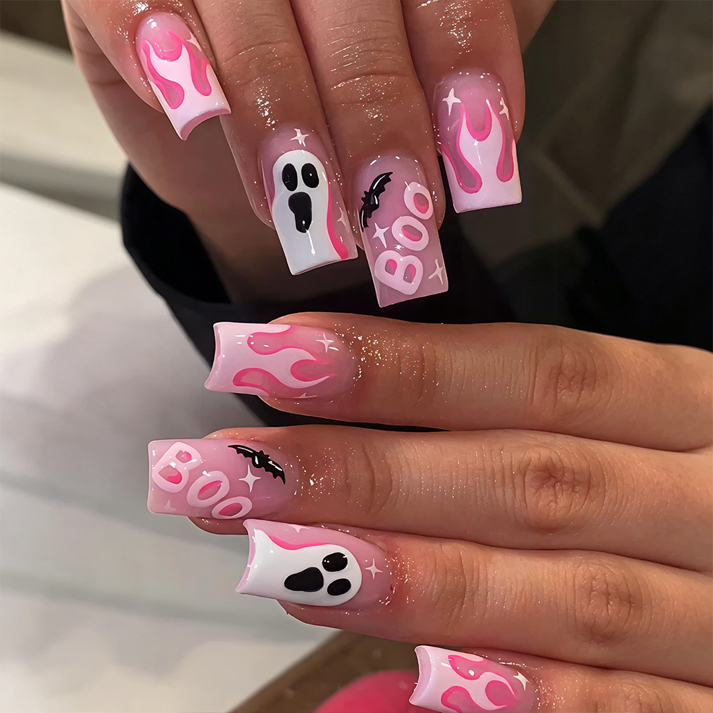 24 Pezzi Unghie Finte Hallowee - Nail Art Pink recensione e prezzo