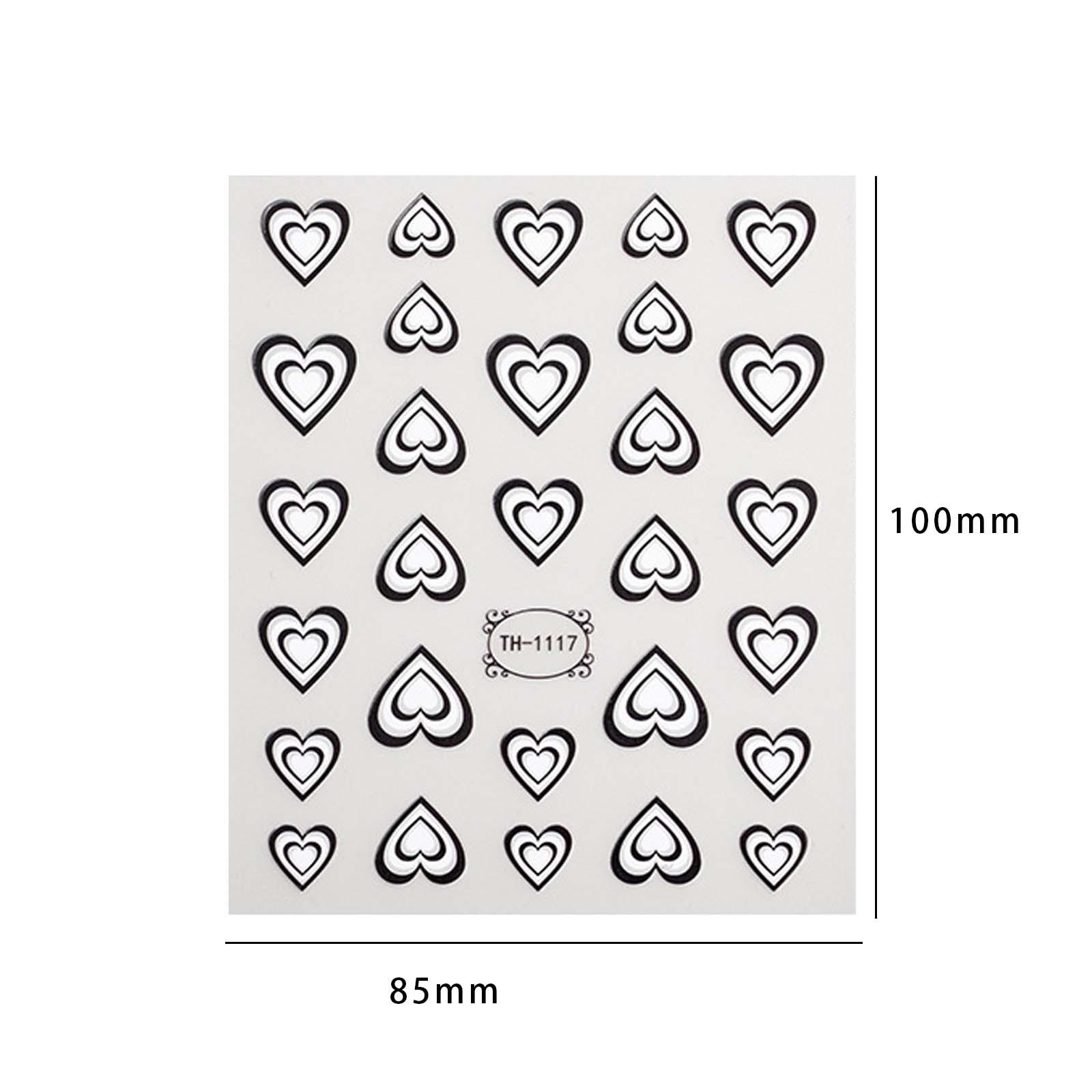 Adesivi per unghie a forma di  - Nail Art Valentines Day recensione e prezzo