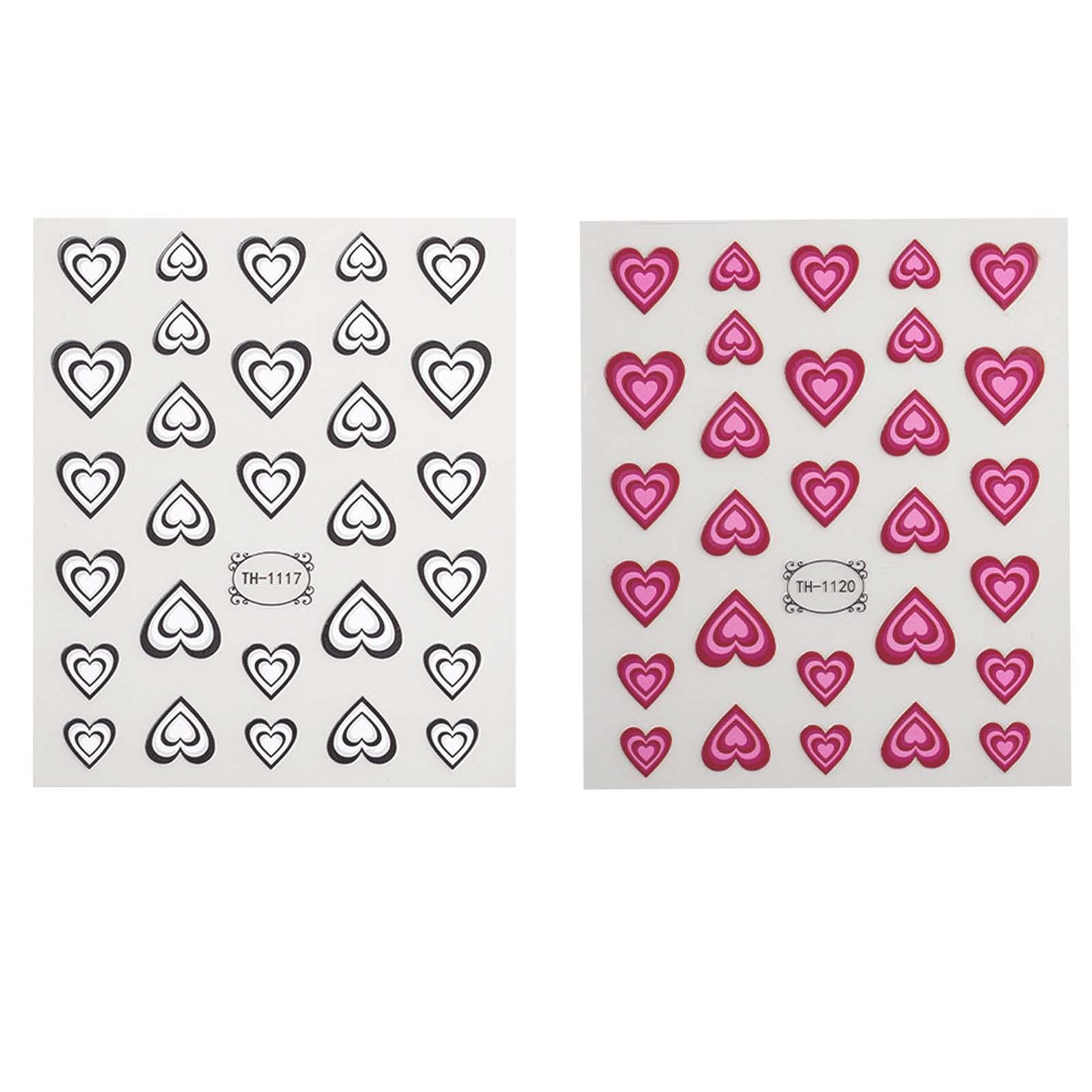Adesivi per unghie a forma di  - Nail Art Valentines Day recensione e prezzo