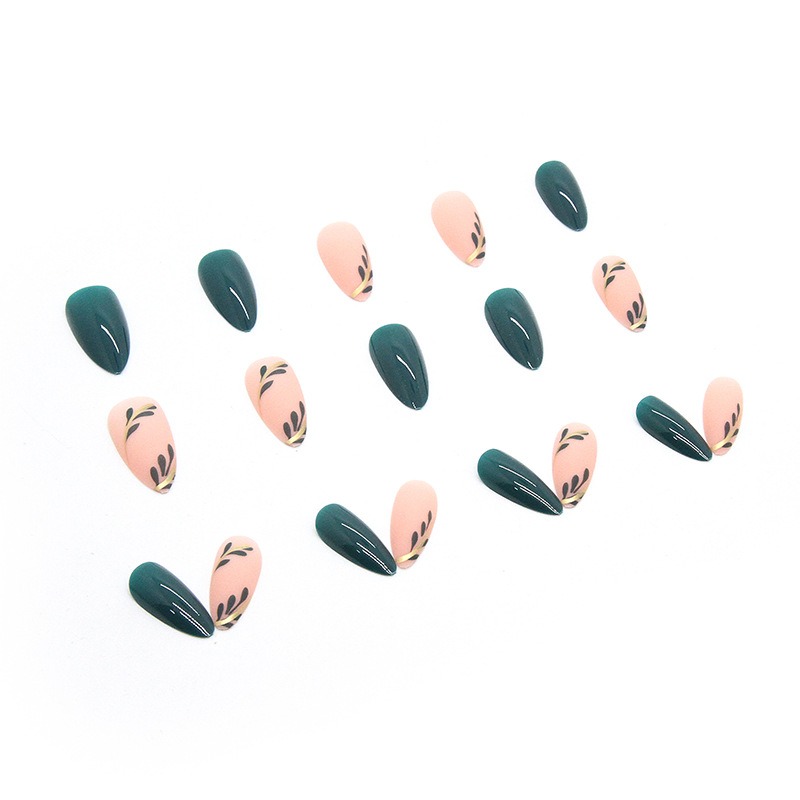 24 P/set Stampa di mandorle di - Nail Art Press On recensione e prezzo