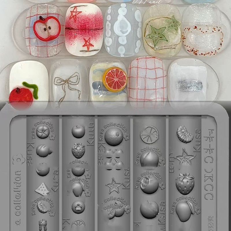 Nuovo Stampo in Silicone per U - Nail Art Orange recensione e prezzo