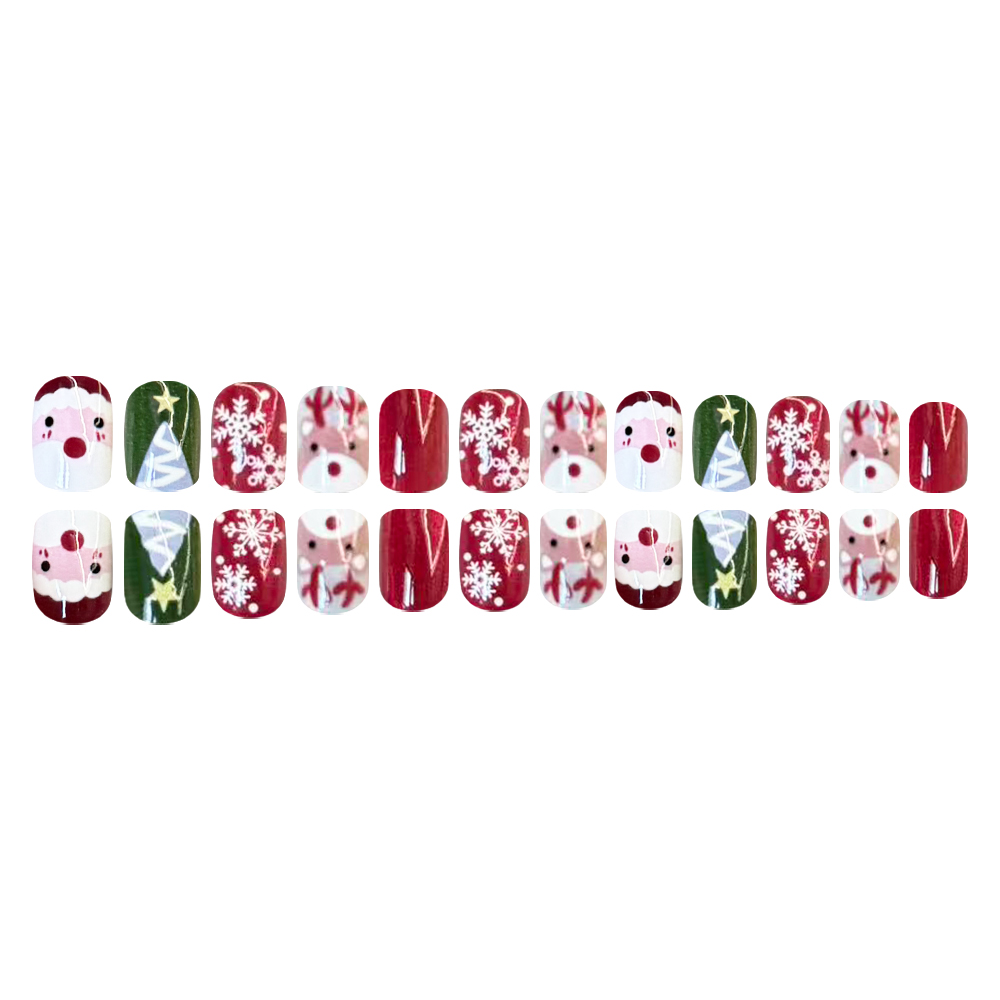 Unghie Finte Natalizie con Bab - Nail Art Press On recensione e prezzo