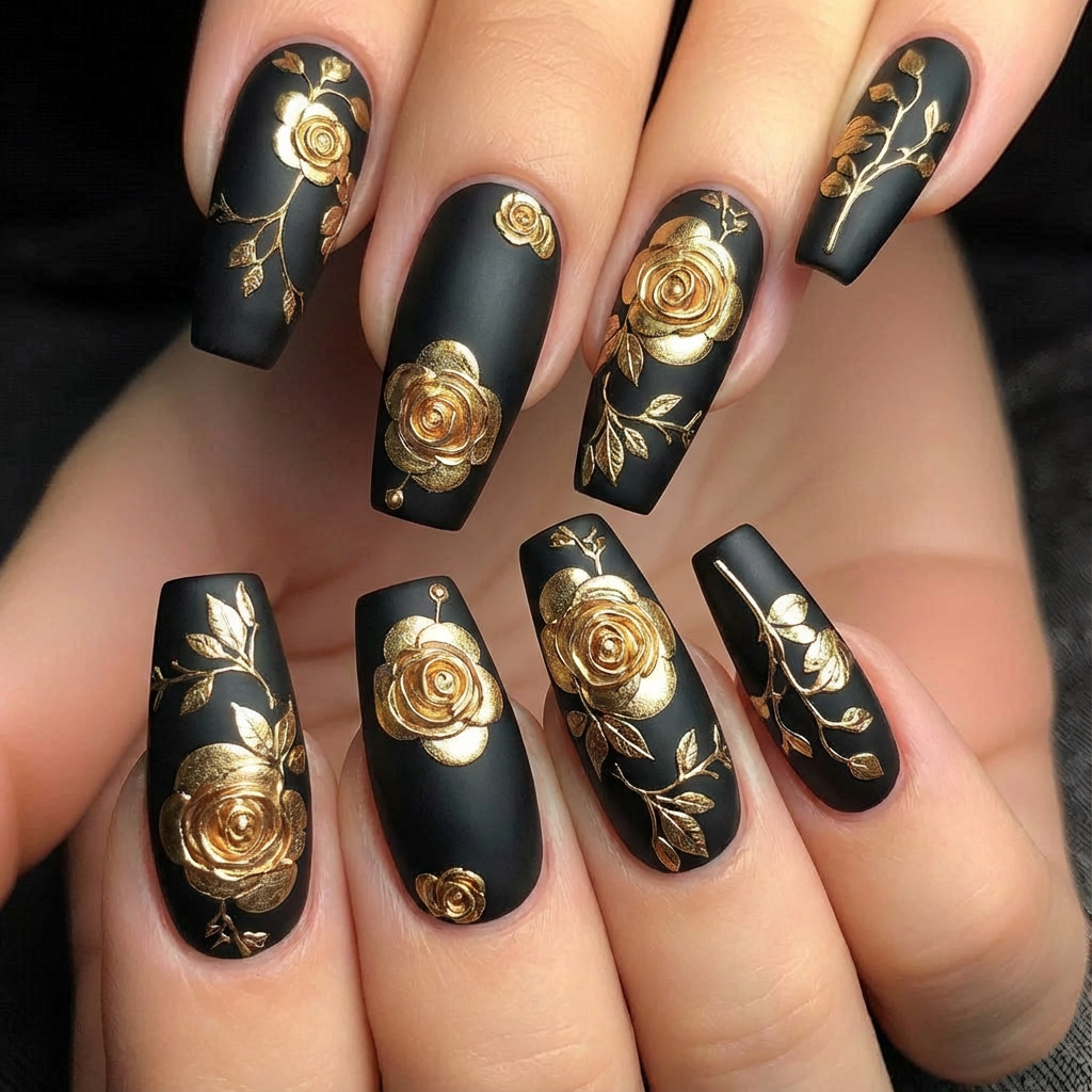 Unghie finte 3D per donne raga - Nail Art Press On recensione e prezzo