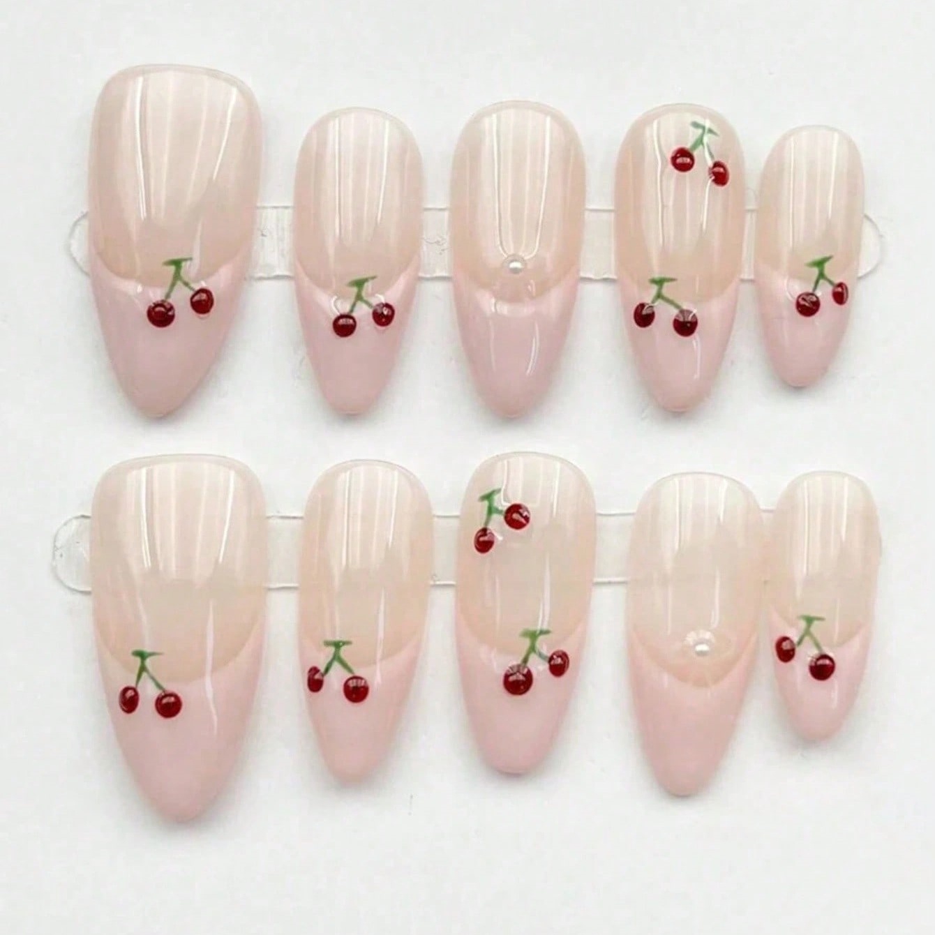 10 pezzi di unghie finte a man - Nail Art Pink recensione e prezzo