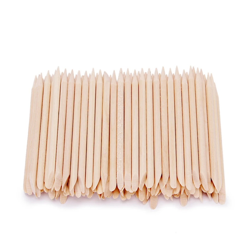 100 Pezzi Bastoncini in Legno  - Nail Art Orange recensione e prezzo