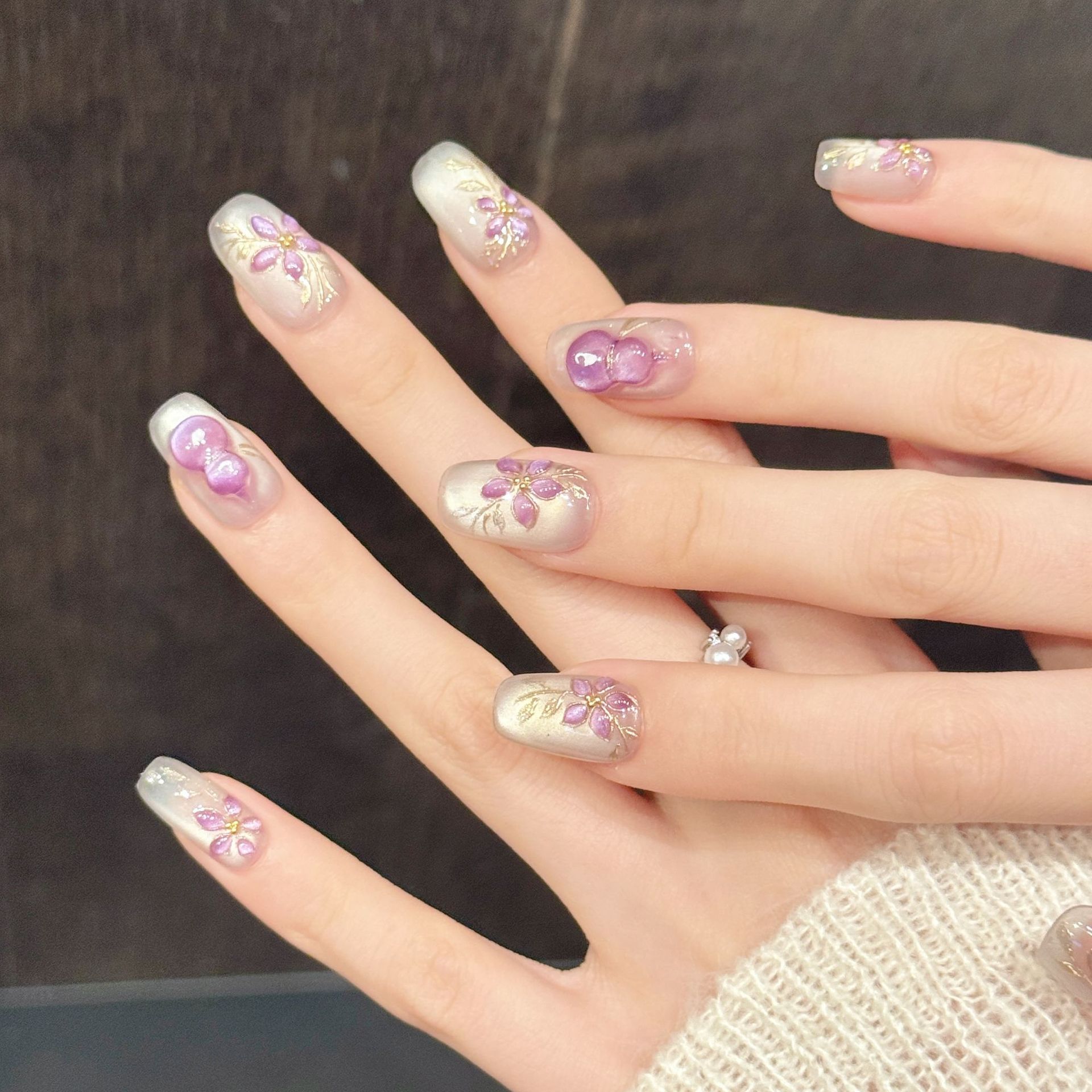 10 pezzi di unghie finte fatte - Nail Art Press On recensione e prezzo
