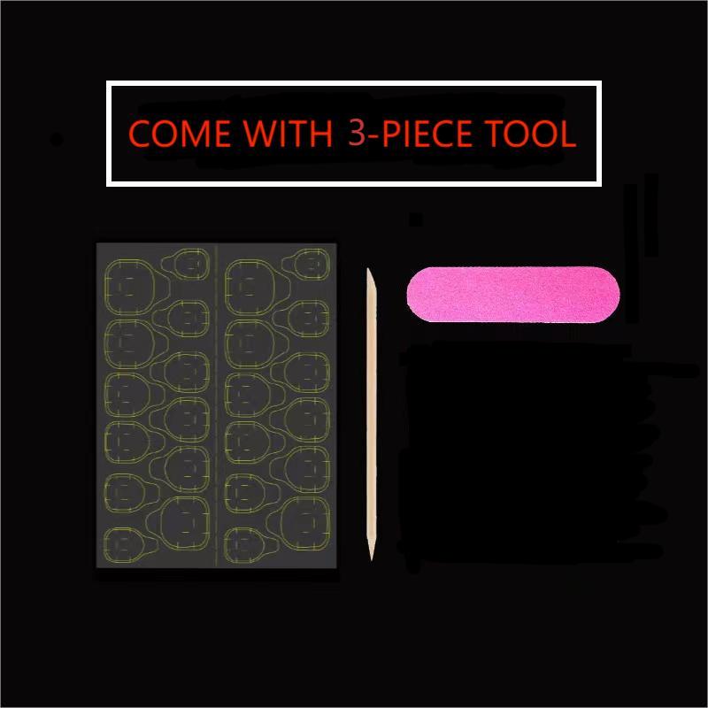 10 pezzi di unghie finte fatte - Nail Art Press On recensione e prezzo