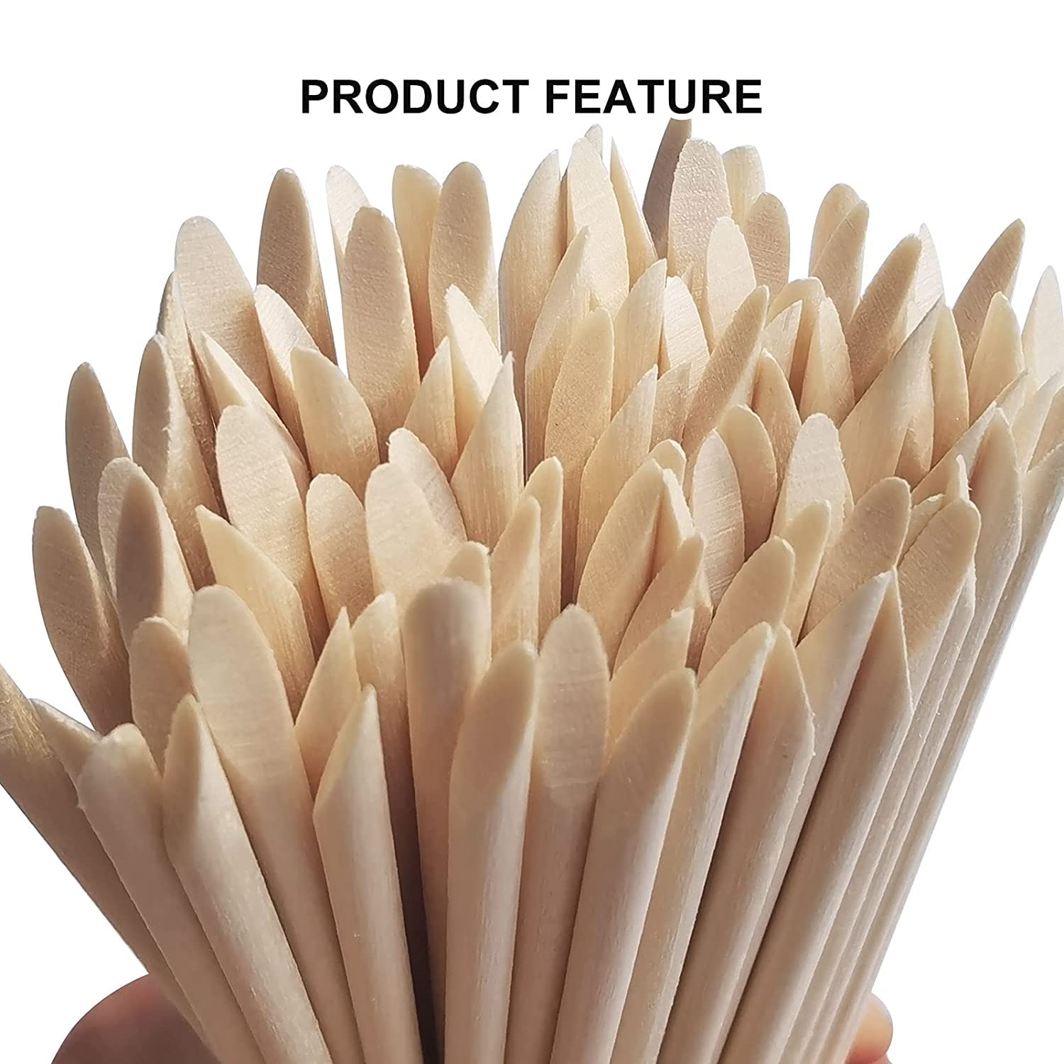 100/50pcs Nail Art Pusher Aran - Nail Art Orange recensione e prezzo