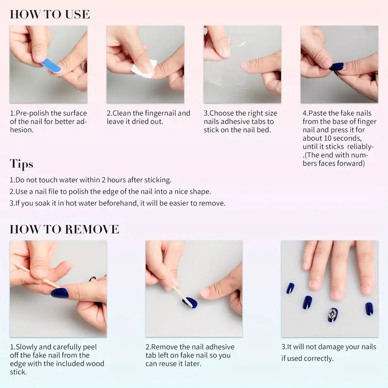 10 Pezzi di Unghie Finte di Lu - Nail Art Press On recensione e prezzo