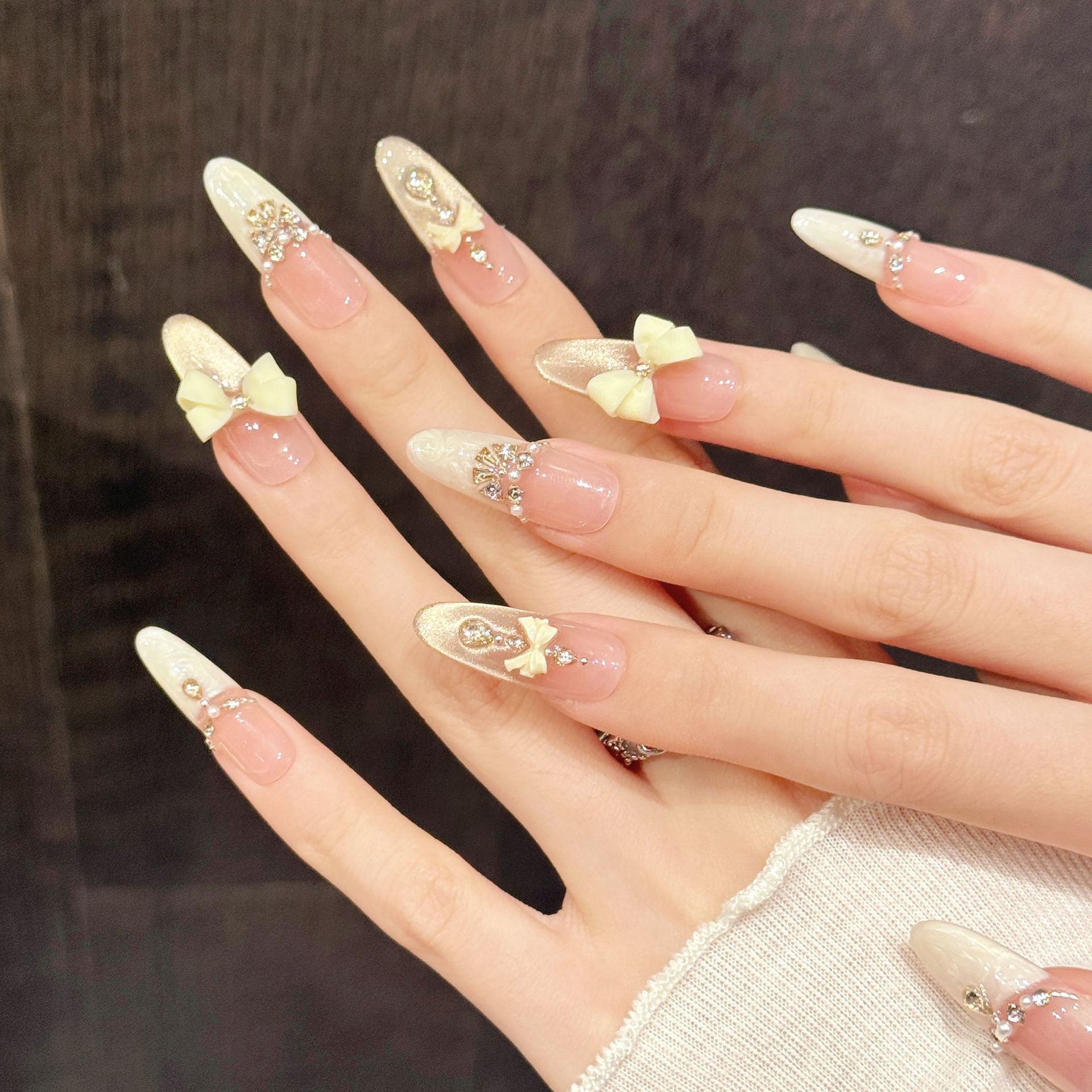 10 pezzi fatti a mano stampa s - Nail Art Press On recensione e prezzo
