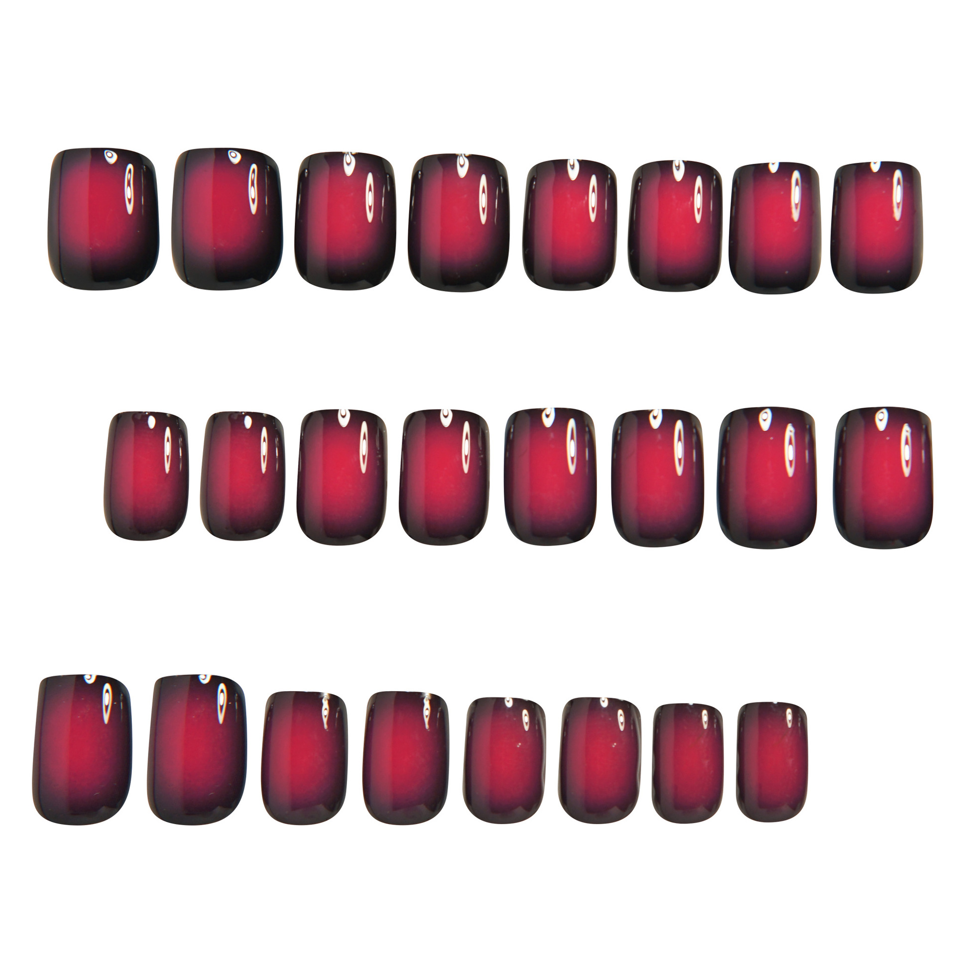 Unghie finte corte quadrate pe - Nail Art Pink recensione e prezzo