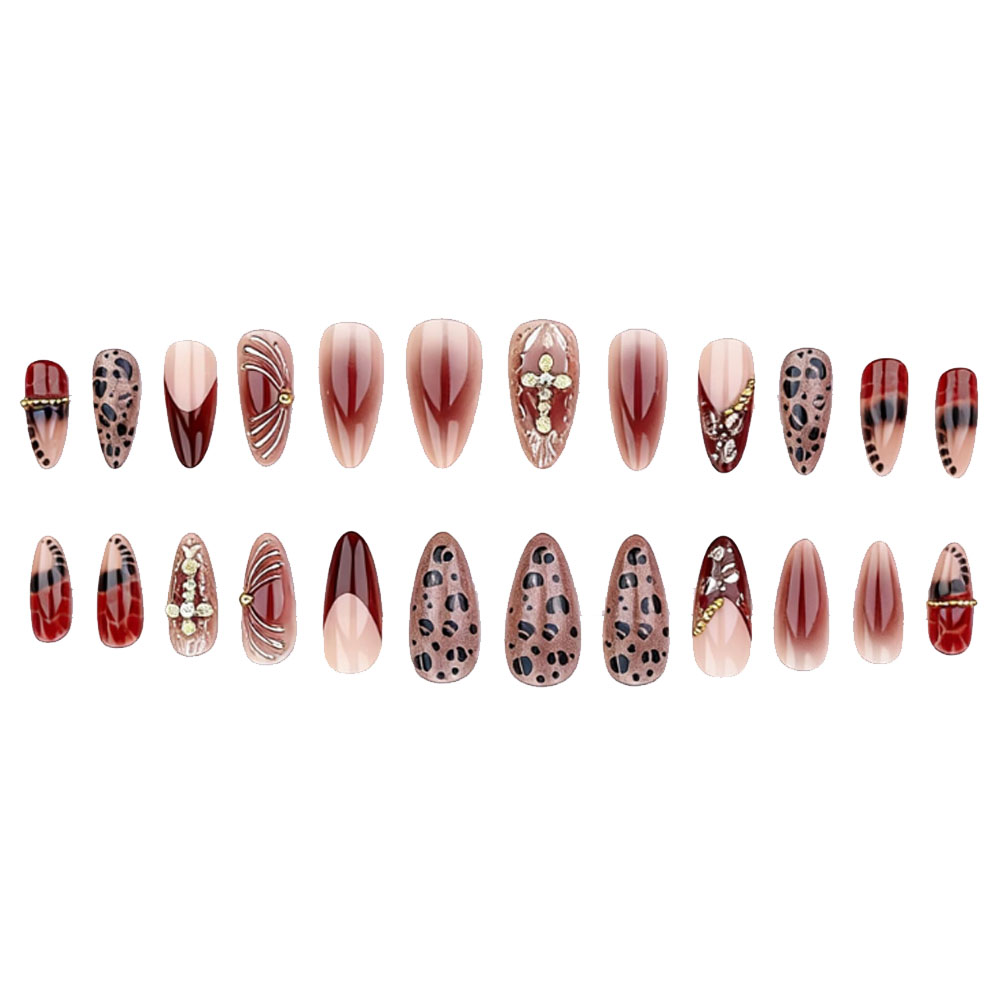 Unghie finte di media lunghezz - Nail Art Press On recensione e prezzo