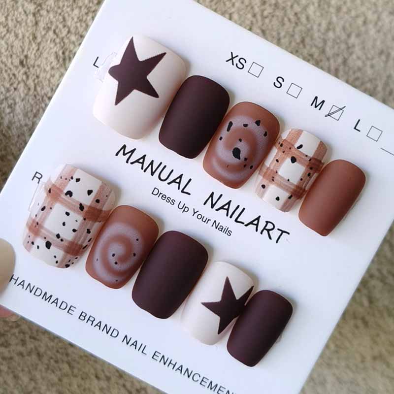 10 pezzi autunno e inverno nai - Nail Art Press On recensione e prezzo