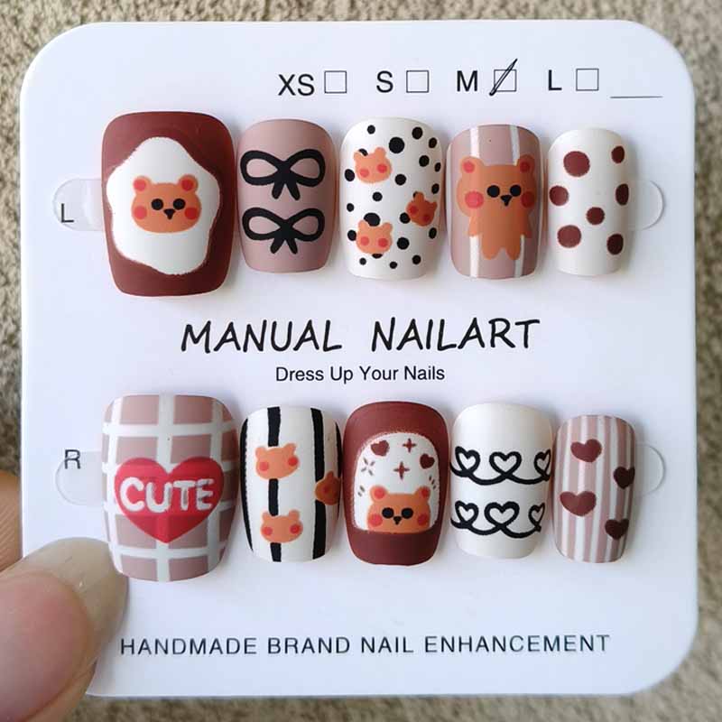 10 pezzi autunno e inverno nai - Nail Art Press On recensione e prezzo