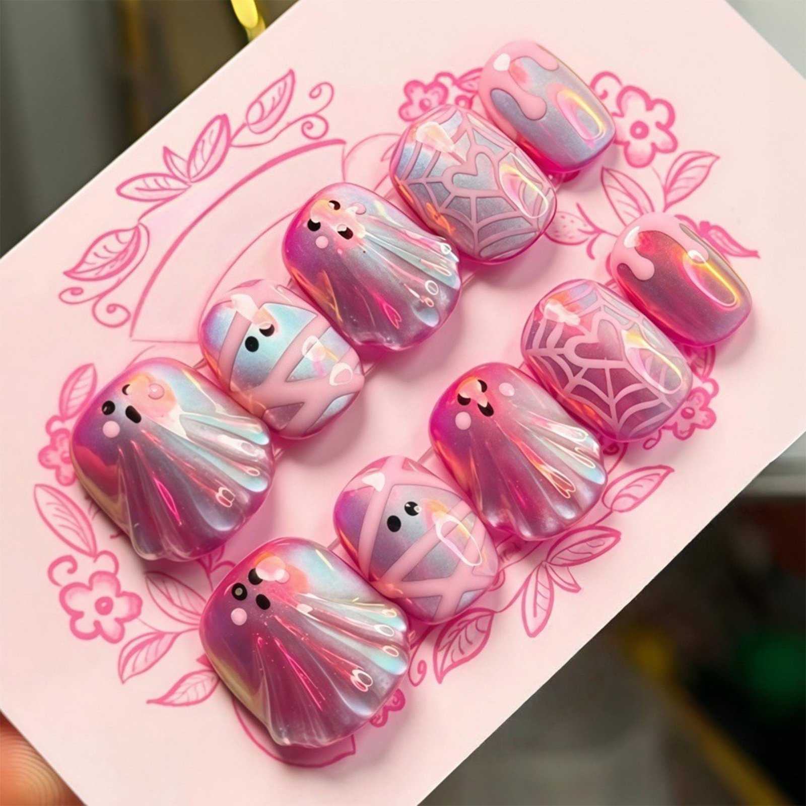 30 pezzi di unghie finte a pre - Nail Art Press On recensione e prezzo
