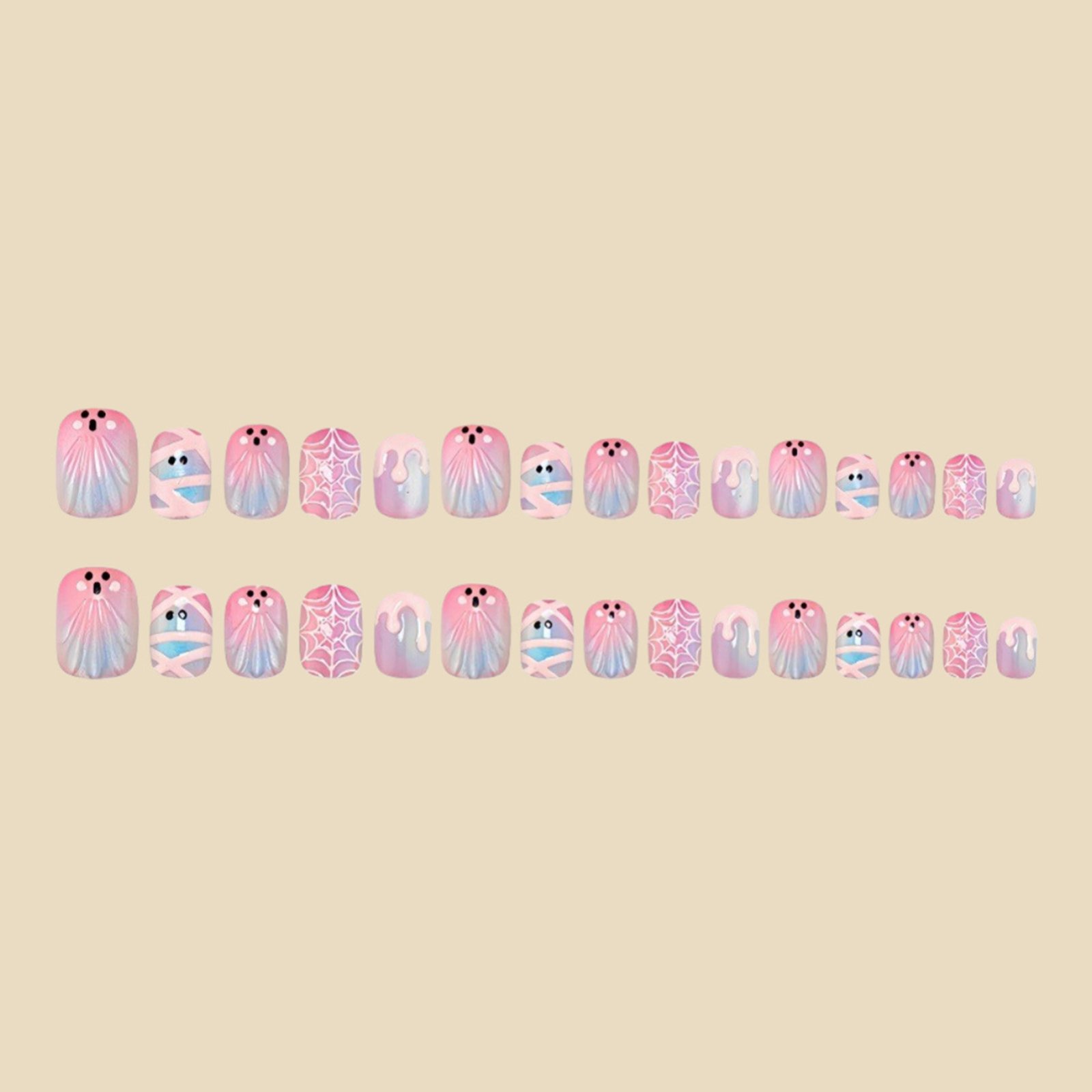 30 pezzi di unghie finte a pre - Nail Art Press On recensione e prezzo