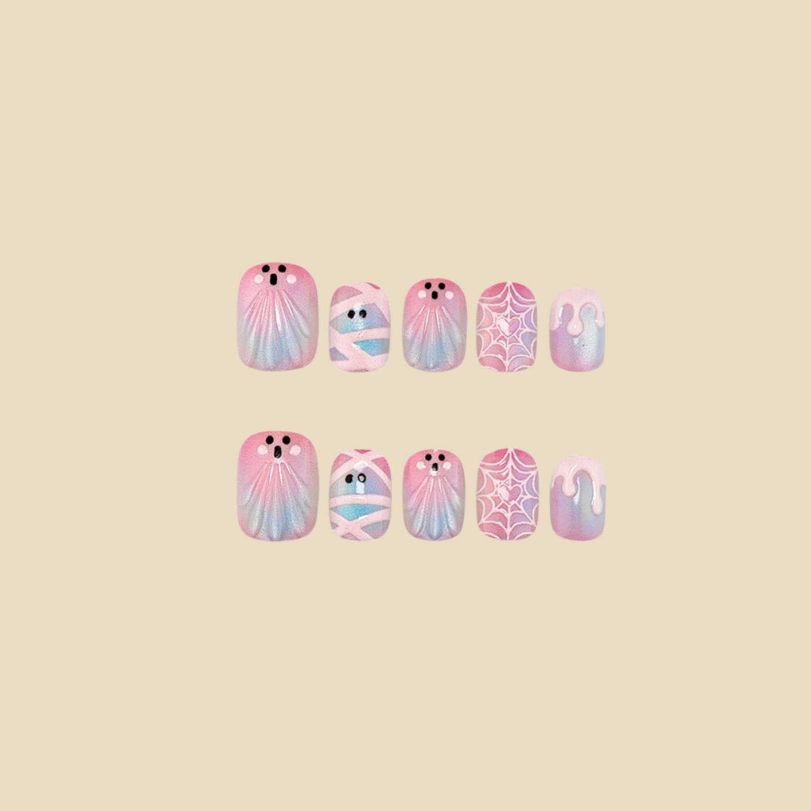 30 pezzi di unghie finte a pre - Nail Art Press On recensione e prezzo