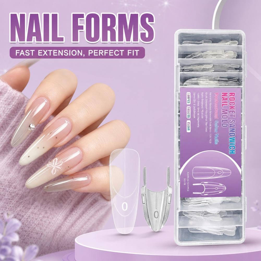 120 pezzi di stampi per unghie - Nail Art Ombre recensione e prezzo